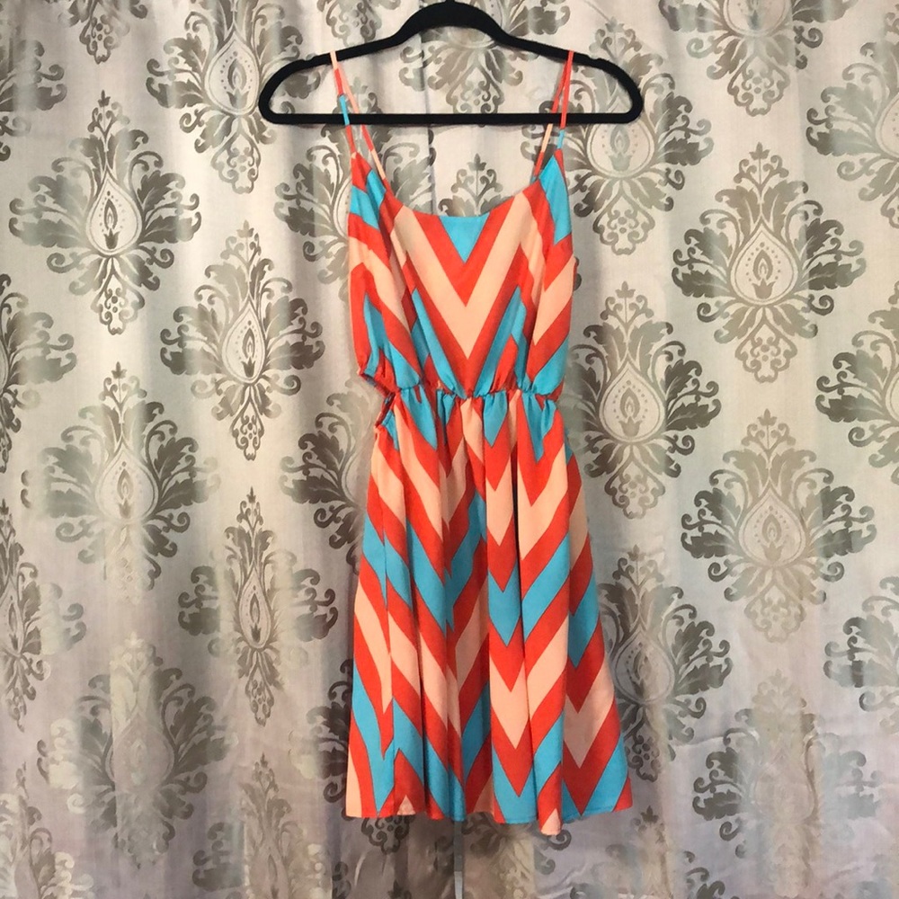 Chevron summer dress
